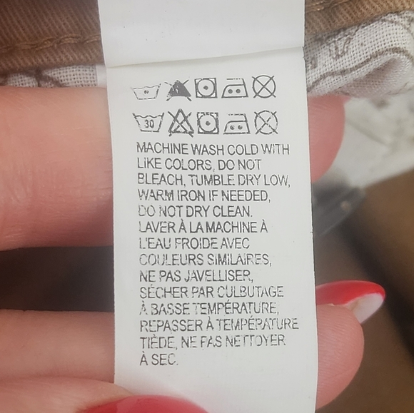 LUCKY BRAND, MENS NEW WITH TAGS,size 36- 121 slim Chino khaki tan pants,coolmax - Picture 16 of 16